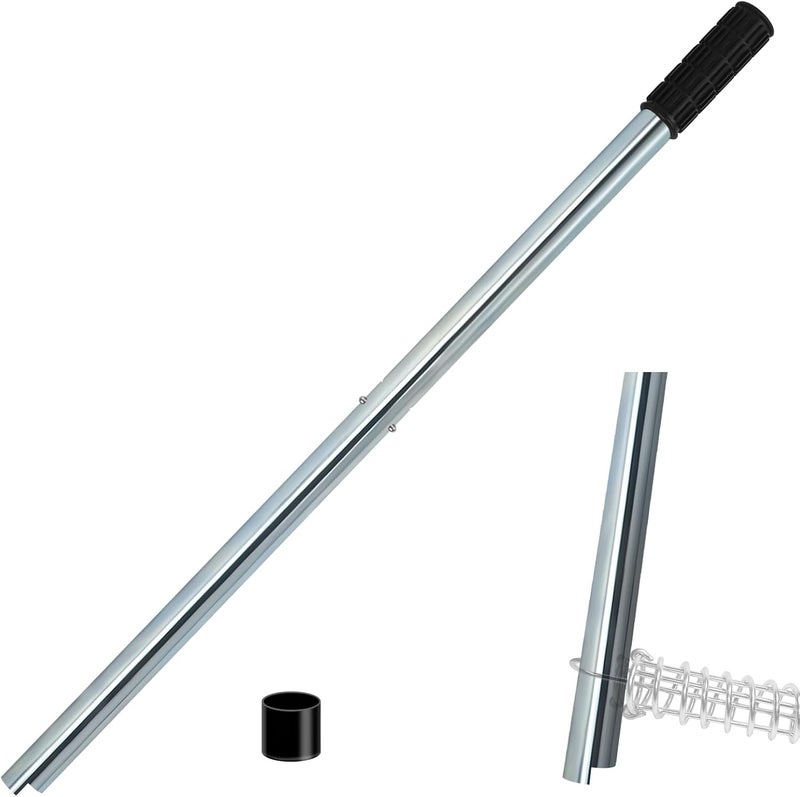 UQM 31-1/2 inch Pool Cover Tool, 2 Pack Pool Cover Installation Tool，Swimming Pool Safety Cover Installation and Removal Rod Tool, Suitable for All Standard Pool Cover Anchors - Image 1